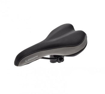 Siedzenie rowerowe mtb czarno/szare 260x160