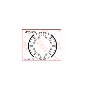 TRW Lucas szczęki hamulcowe 180x36mm Suzuki LT-A VL VS VZ Sachs Roadster