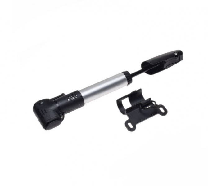 Pompka teleskopowa alu podwójna głowica av/fv/dv