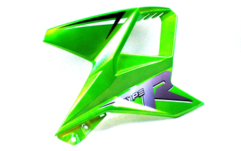 Obudowa baku prawa zielona do motocykla Hyper 125