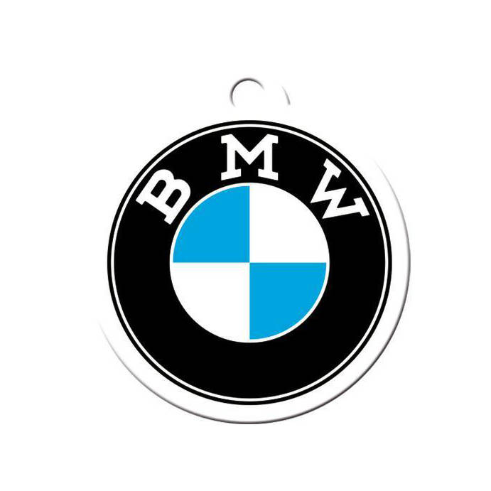 Brelok do kluczy stal nierdzewna logo BMW