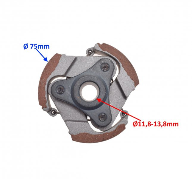 Sprzęgło pocket mini bike cross 3 szczęki tuning