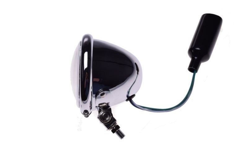 Lampa reflektor przód 4-1/2 cala h4 chrom metal
