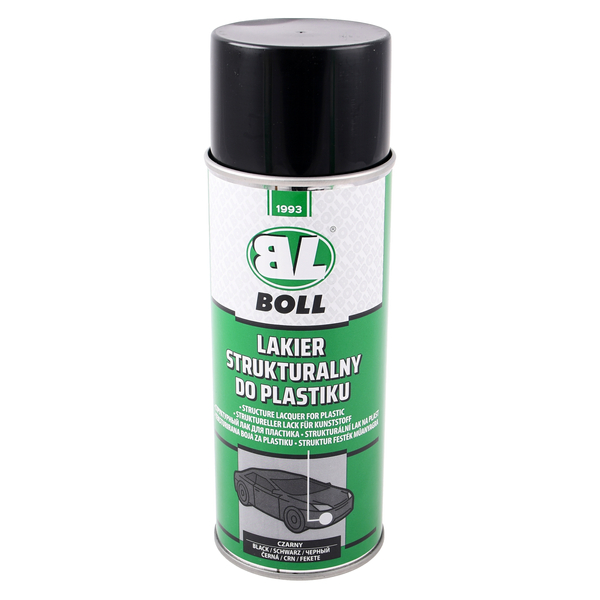 Boll spray lakier strukturalny do plastiku czarny 400ml