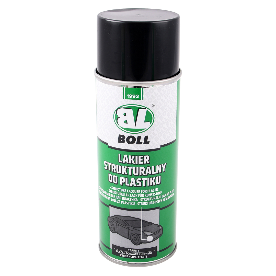 Boll spray lakier strukturalny do plastiku czarny 400ml