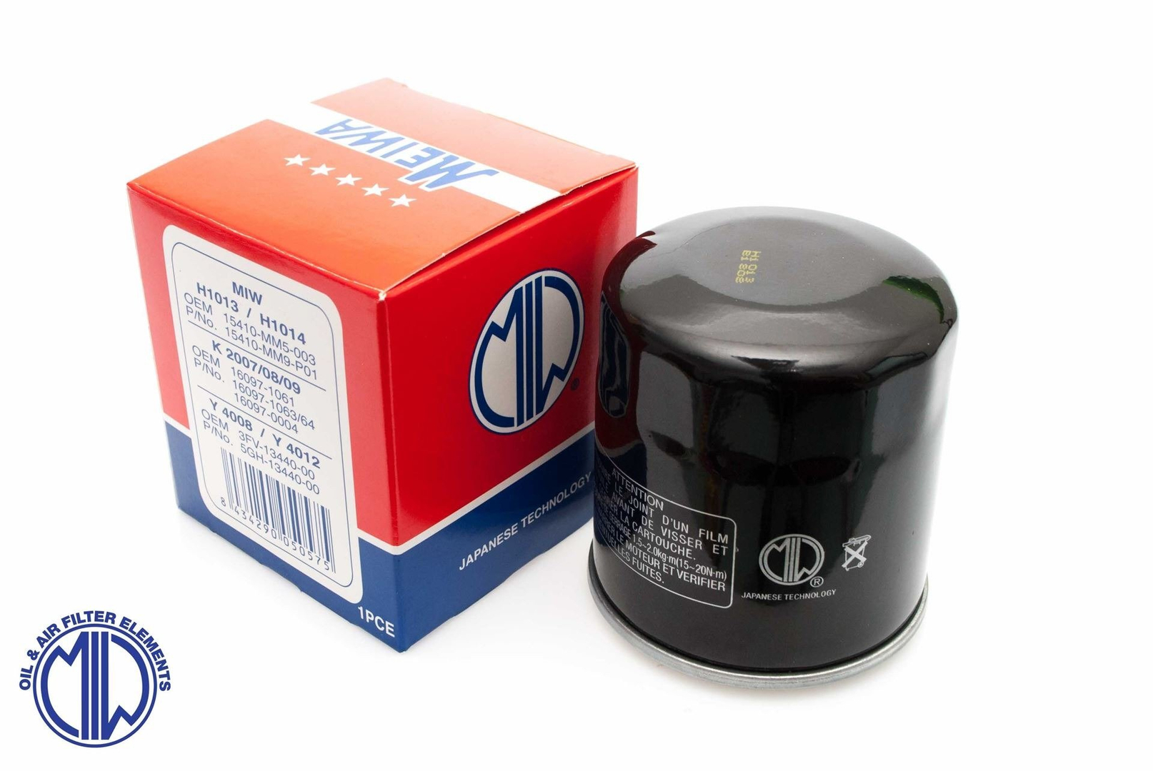 Meiwa filtr oleju Honda Kawasaki Yamaha Polaris HF303 MF303