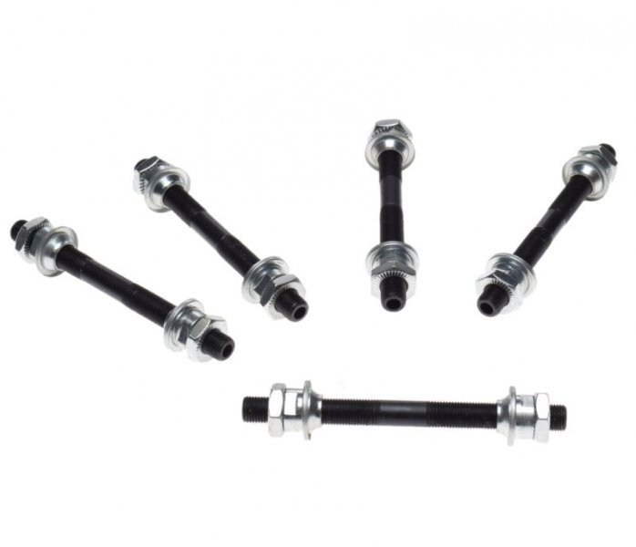 Oś rowerowa koła przód przelotowa 10mm 1 szt.