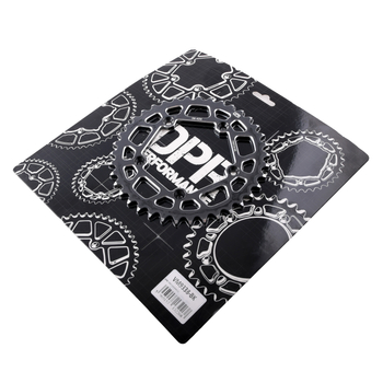 Zębatka tył 38z 420 aluminiowa czarna Simson S53 DPR Performance