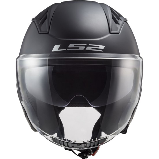 Kask otwarty LS2 OF600 Copter II Matt Black homologacja ECE 22.06