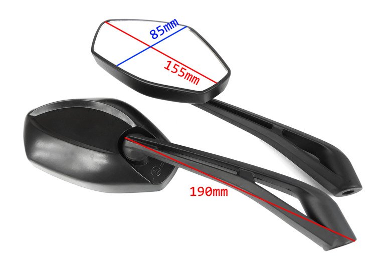 Lusterka mat metal e11 yamaha longija peugeot