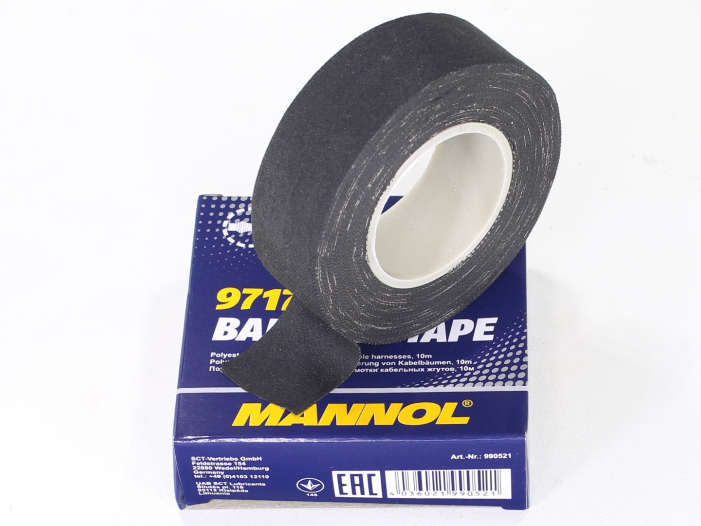 Mannol taśma izolacyjna parciana 9717 25mm 10 metrów