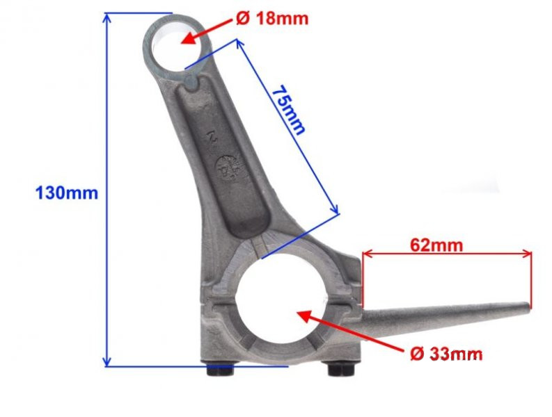 Wał korbowy + korbowód do silnika GX270 Honda, Gokart itp.