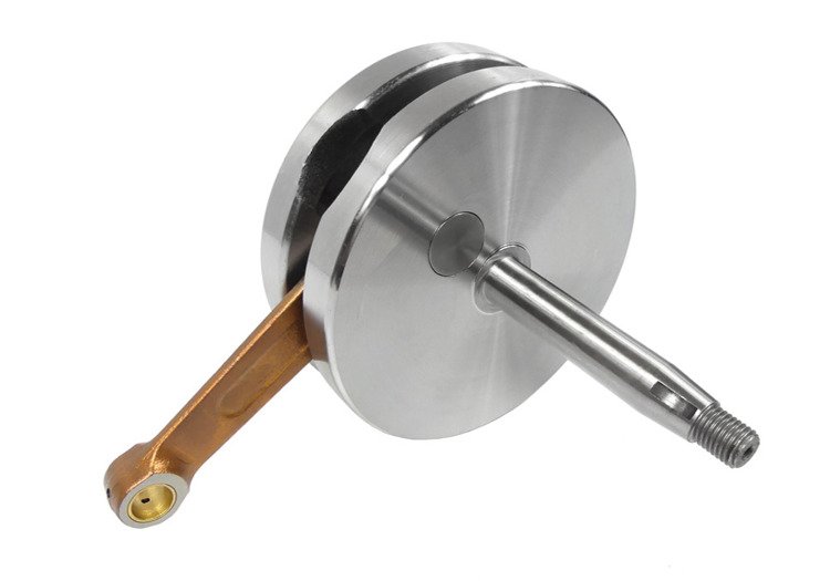 Nowy wał korbowy WSK 125 pełen