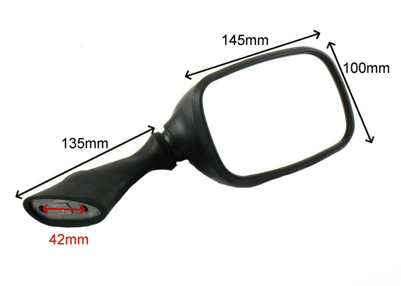 Lusterka motocyklowe suzuki gsxr gsx gwint m6 para