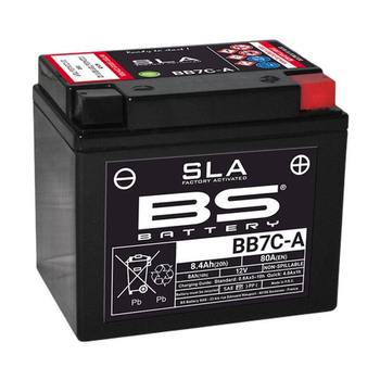 BS akumulator BB7C-A (FA) (YB7C-A) 12V 8Ah Yamaha TW 125 99r TW 200 87-15r