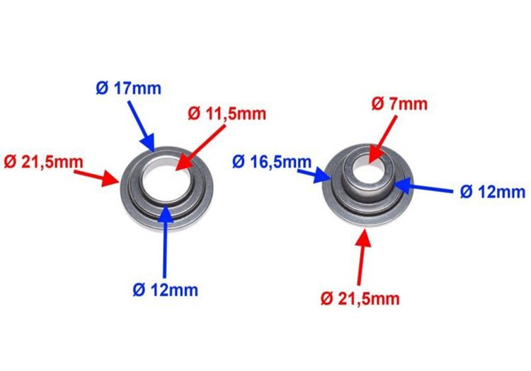 Zabezpieczenia uszczelniacze zaworowe suzuki gn125