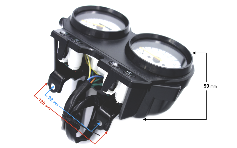 Licznik prędkościomierz motocykl Barton Fighter 2