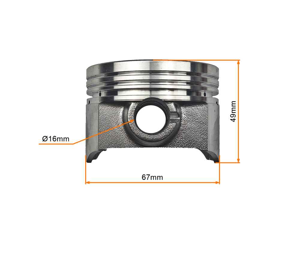 Cylinder 250cc 67mm ciecz quad atv Shineray ATV 250 ST-9E 250