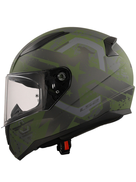 Kask integralny LS2 FF353 RAPID II THUNDER BIRDS M.MI homologacja ECE 22.06