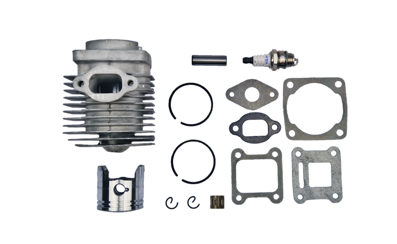 Cylinder 40mm 50cc sworzeń 10mm tłok świeca uszczelki Mini Pocket Bike