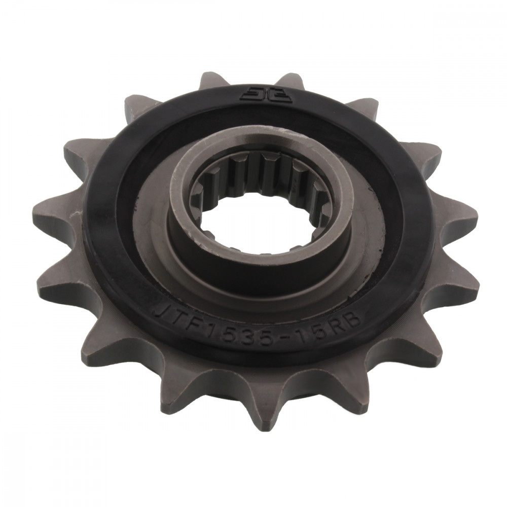 JT zębatka przód z gumą 15z 525 Kawasaki ZX-6R 600 98-02r. ZX-6R 636 02r.