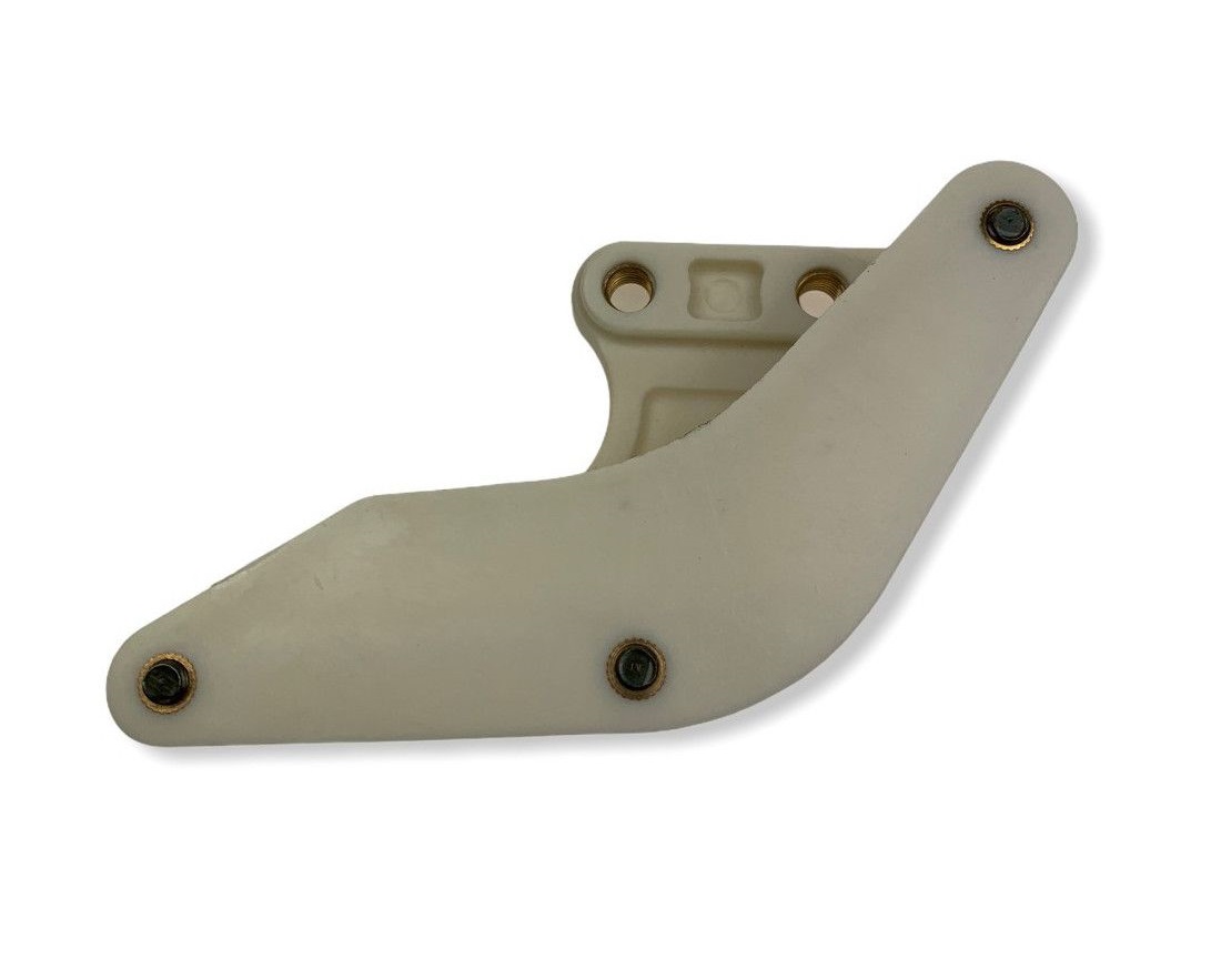 Prowadnica łańcucha biała pitbike MRF 80 Runner 120 140 HQ RC SM TTR 160