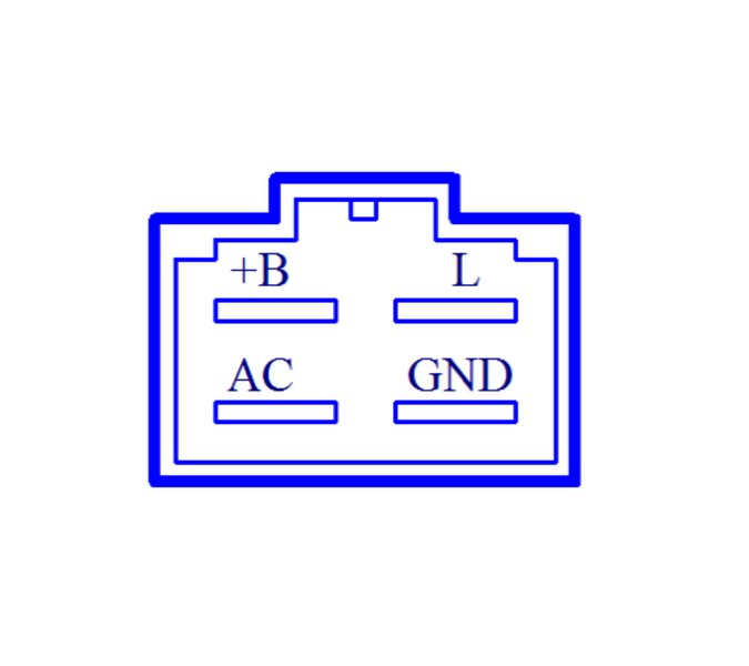 Regulator napięcia skuter 4T