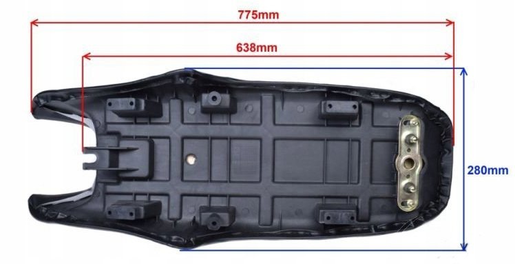 Junak 901 Zipp Manic Benzer Shaft Barton Sprint siedzenie kanapa siedzisko