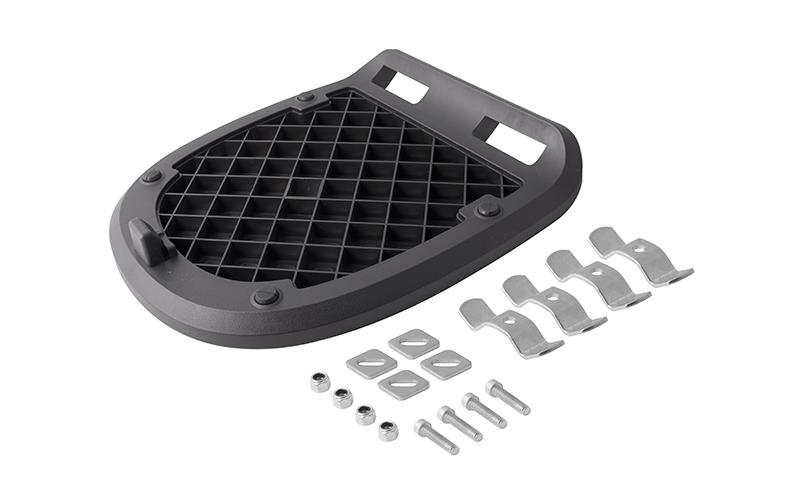 Kufer Moretti MR-889 46l czerwony czerwony odblask