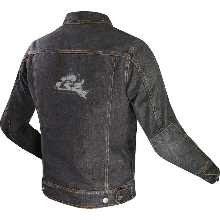 Kurtka jeansowa motocyklowa męska LS2 Oaky Man Black