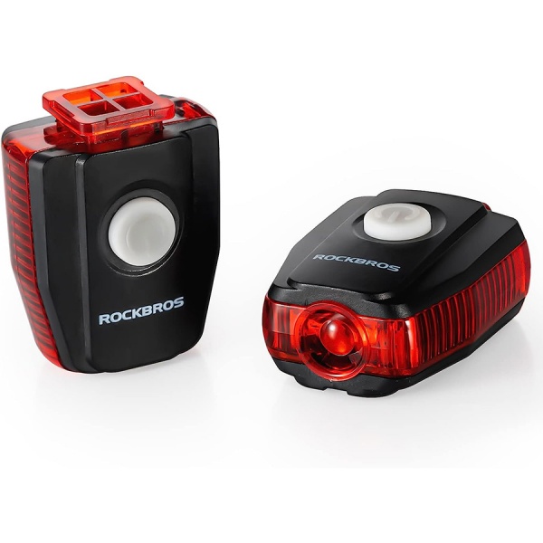 ROCKBROS Lampka rowerowa tylna IPX5 3 tryby 200mAH