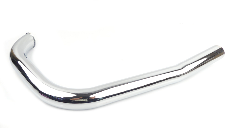 Kolanko wydechowe tłumika chrom 1 ramówka wsk 125 