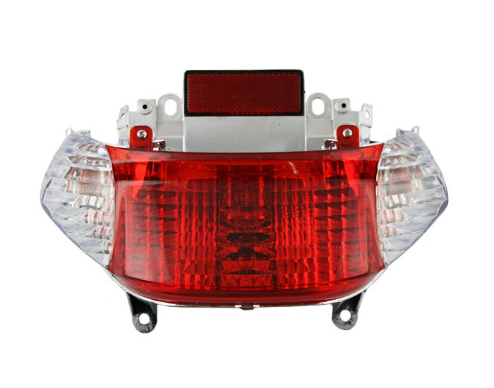 Lampa tył białe kierunki żarówki skuter 4T Quest