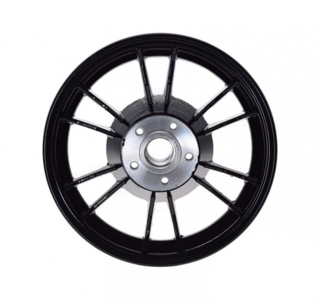 Koło obręcz tył przód 9 cali motorynka czarna