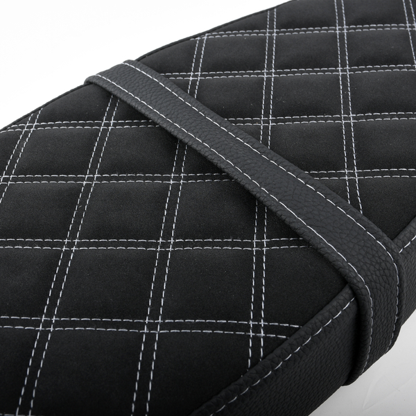 Siedzenie pikowane diamond czarne + szare szwy Simson S50 S51 S70 DPR