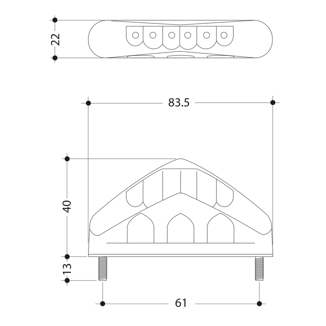 Światło tylne uniwersalne Mini Tiger Led Barracuda