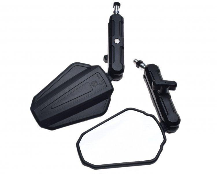 Lusterka motocyklowe uniwersalne składane adventure homologacja drogowa