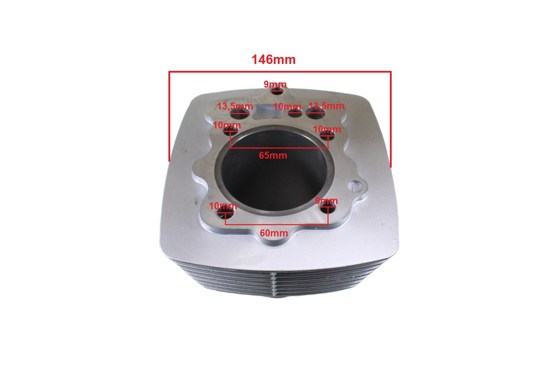 Cylinder quad atv 250 CG 67mm PIN 16mm AC