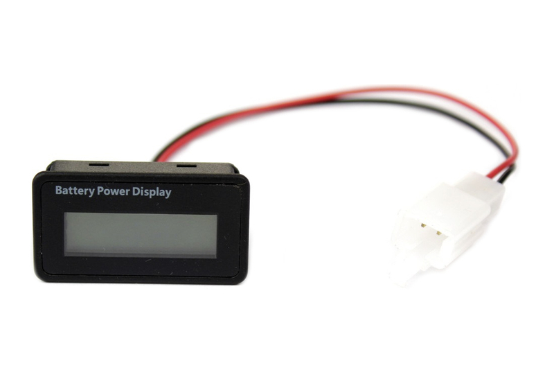 Wyświetlacz poziomu baterii 48V pitbike MRF eR 1.6 MX MRF eR 1.6 SM