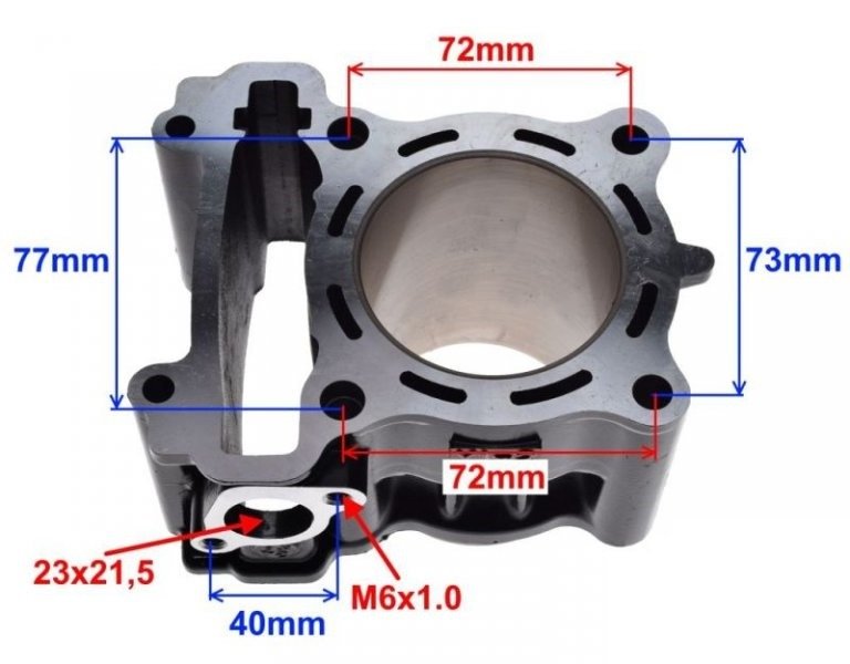 Cylinder 63,00 mm ceramiczny Yamaha X-Max MT YXF-R MBK Beta Husqvarna