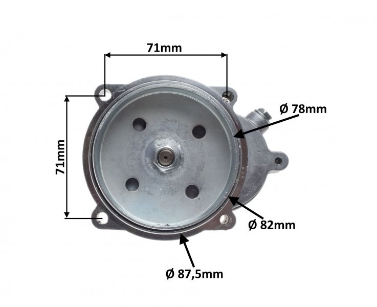Przekładnia redukcyjna mini pocket atv quad 2T