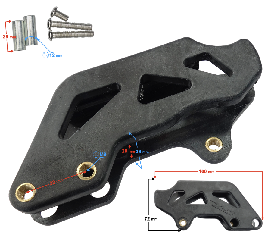 Prowadnica łańcucha Barton NXT250 2021 / NXT250 L