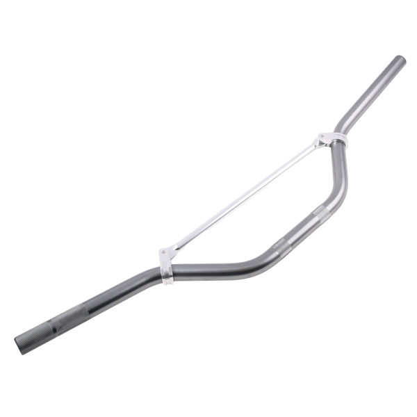 Kierownica motocyklowa uniwersalna titanium połysk 22mm 71cm Racing Force