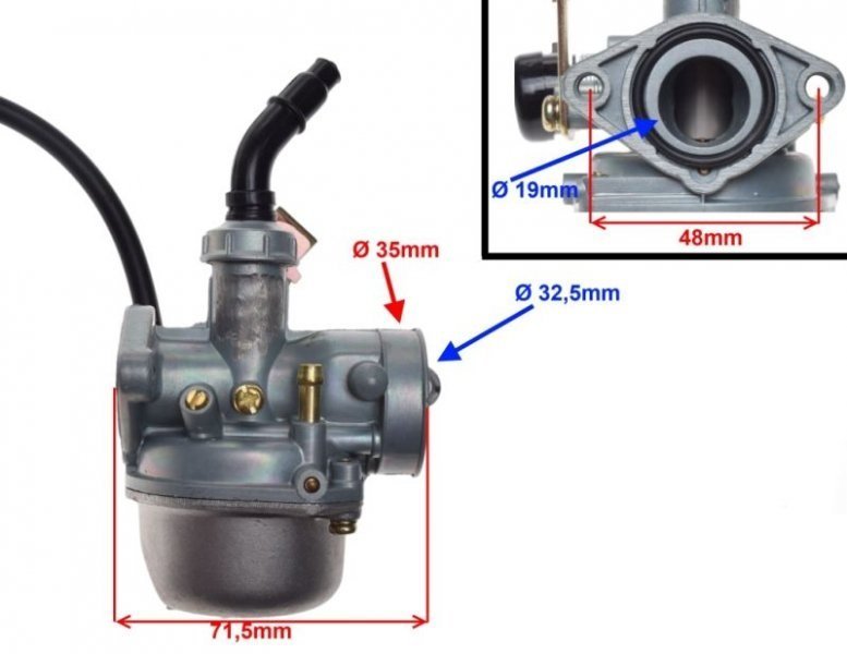 Gaźnik 4t 154fmb 110 125 Zipp Pro Junak 901 902 rs