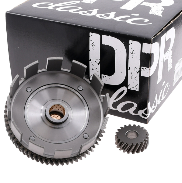 Kosz sprzęgła Simson S51 65/20 utwardzony DPR Classic komplet z zębatką wał