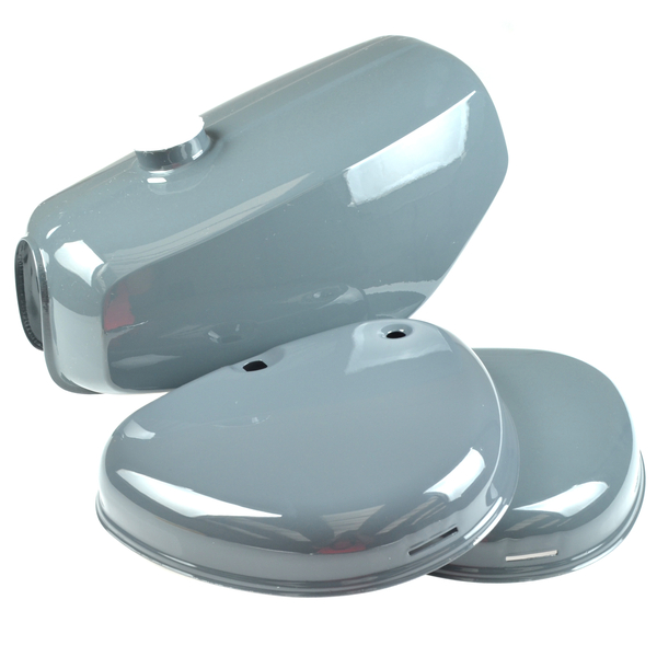 Zbiornik paliwa pokrywy boczne grafitowy premium Simson S51 S60 S70 DPR