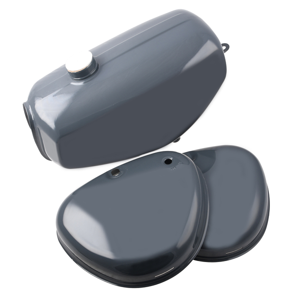 Zbiornik paliwa pokrywy boczne antracytowe Simson S51 S60 S70 DPR Classic