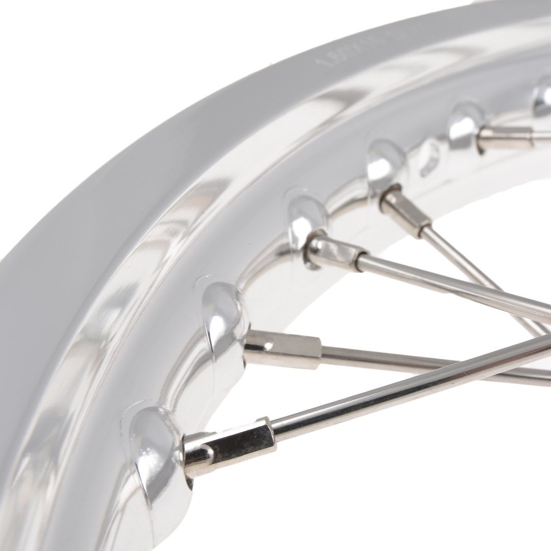 Koło jezdne 1,60x16 Simson S50/51 aluminiowa obręcz szprychy inox Delux