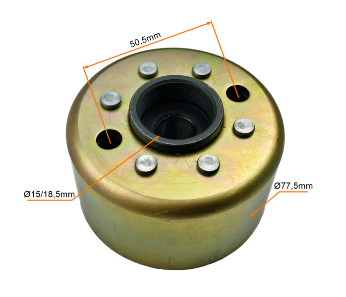Koło magnesowe magneto  + cewki iskrownika ZS154FMI-2 nawinięte