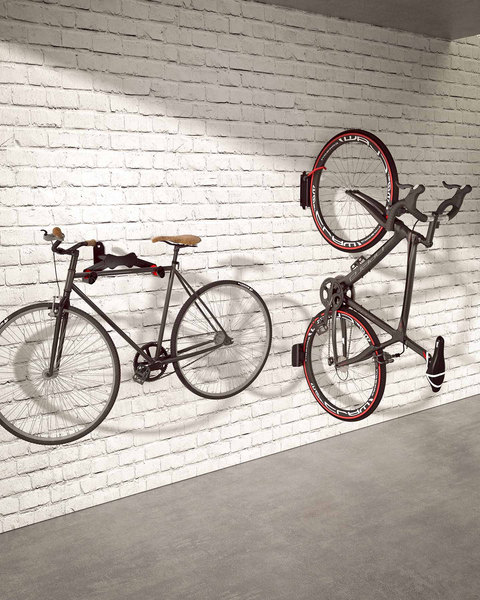 Biketec wieszak ścienny na rower Wall Bike Rack czarny